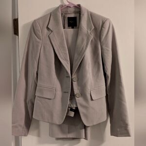 Light Tan Suit Set - Blazer And Pants